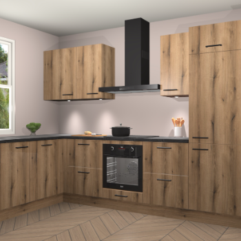 Goud Eiken keuken Beijing 107755