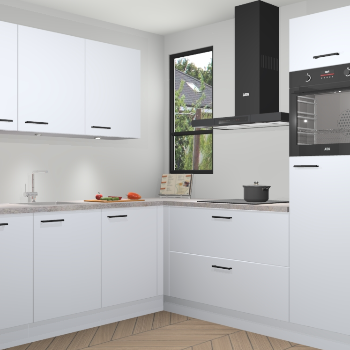 Sneeuwwitte keuken Johannesburg 106430