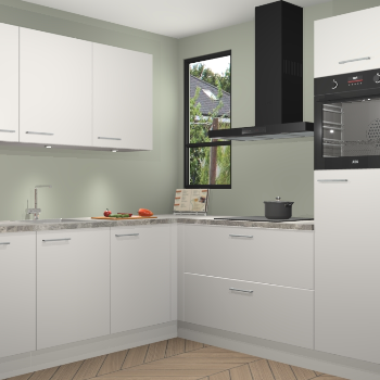 Zijdegrijze keuken Johannesburg 106599