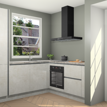 Beton Opal greeploze keuken Harbin 107388