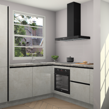 Beton Opal greeploze keuken Harbin 107391