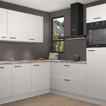 Zijdegrijze keuken Johannesburg 106603