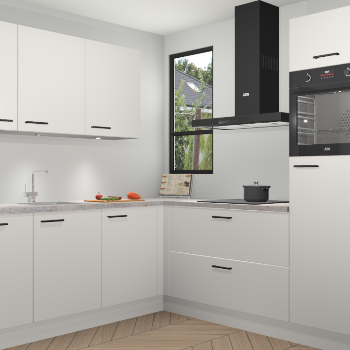 Zijdegrijze keuken Johannesburg 106627