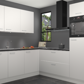 Zijdegrijze keuken Johannesburg 106637