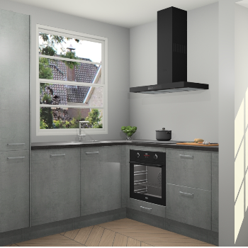 Beton Parelgrijs keuken Harbin 107581