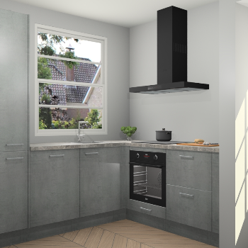 Beton Parelgrijs keuken Harbin 107587