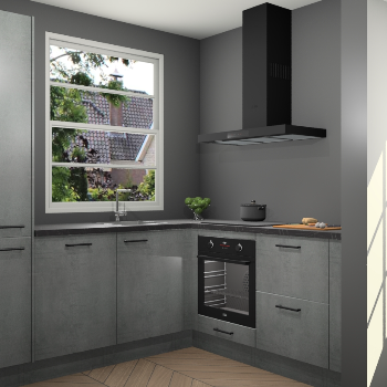 Beton Parelgrijs keuken Harbin 107601