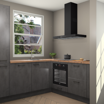 Beton Antraciet keuken Harbin 107608