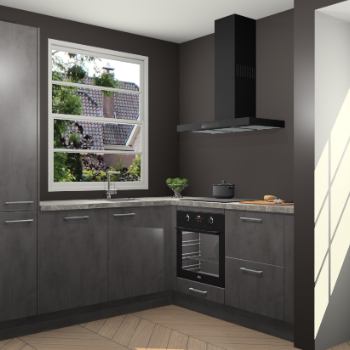 Beton Antraciet keuken Harbin 107728