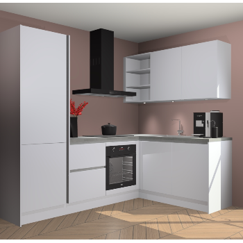 Sneeuwwitte greeploze keuken Pilsen 106936