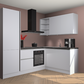 Sneeuwwitte greeploze keuken Pilsen 106942