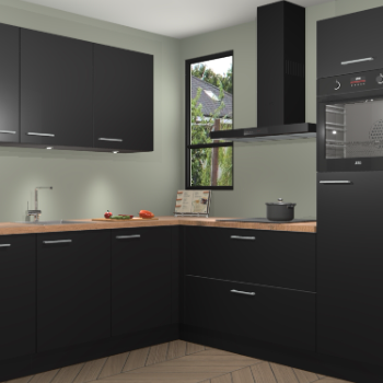 Zwarte keuken Johannesburg 106758