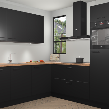 Zwarte keuken Johannesburg 106761