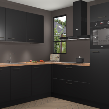 Zwarte keuken Johannesburg 106762