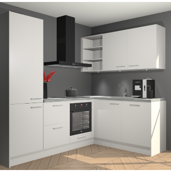 Zijdegrijze keuken Pilsen 107007