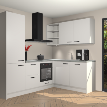 Zijdegrijze keuken Pilsen 107010