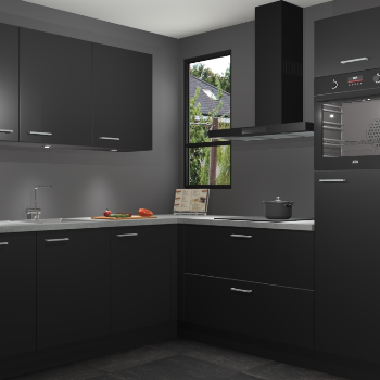 Zwarte keuken Johannesburg 106771