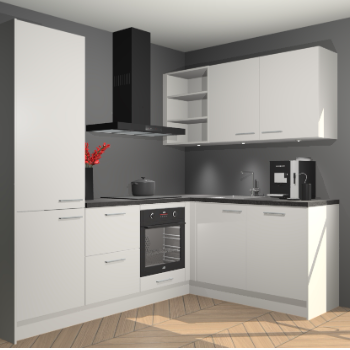 Zijdegrijze keuken Pilsen 107013