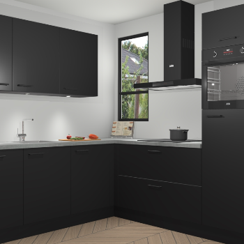 Zwarte keuken Johannesburg 106773