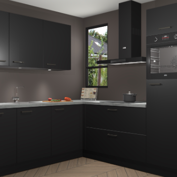 Zwarte keuken Johannesburg 106774