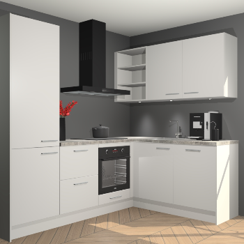 Zijdegrijze keuken Pilsen 107019