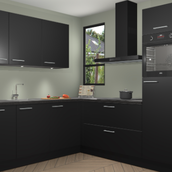 Zwarte keuken Johannesburg 106829