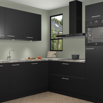 Zwarte keuken Johannesburg 106838