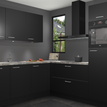 Zwarte keuken Johannesburg 106840