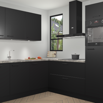 Zwarte keuken Johannesburg 106842