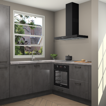 Beton Antraciet keuken Harbin 107738