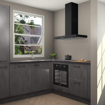 Beton Antraciet keuken Harbin 107744