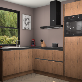 Astoria Eiken greeploze keuken Kinshasa 103601