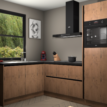 Astoria Eiken greeploze keuken Kinshasa 103604