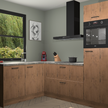 Astoria Eiken keuken Kinshasa 103609