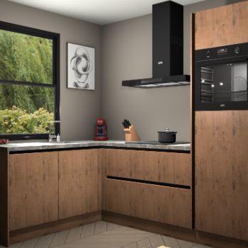 Astoria Eiken greeploze keuken Kinshasa 103610