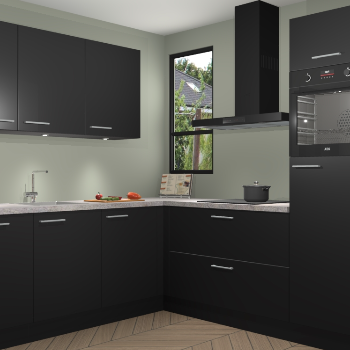 Zwarte keuken Johannesburg 106854