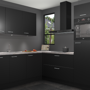 Zwarte keuken Johannesburg 106849