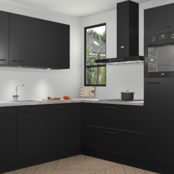 Zwarte keuken Johannesburg 106851