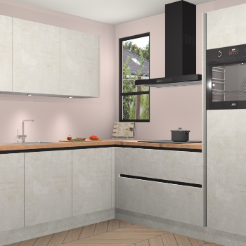 Beton Opaal greeploze keuken Johannesburg 106908