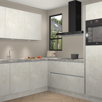 Beton Opaal greeploze keuken Johannesburg 107167