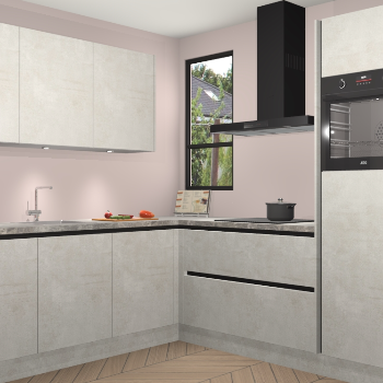 Beton Opaal greeploze keuken Johannesburg 107170