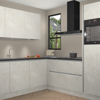 Beton Opaal greeploze keuken Johannesburg 107194