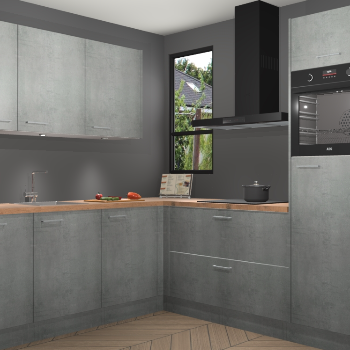 Beton Parelgrijs keuken Johannesburg 107206