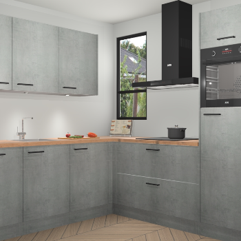 Beton Parelgrijs keuken Johannesburg 107208