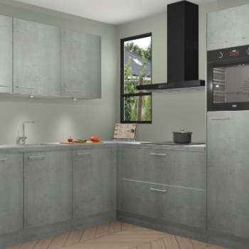 Beton Parelgrijs keuken Johannesburg 107257