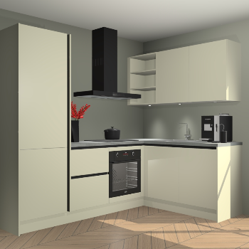 Magnolia greeploze keuken Pilsen 107269