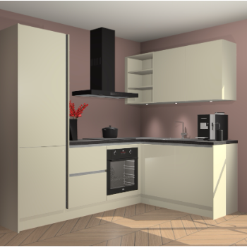 Magnolia greeploze keuken Pilsen 107272