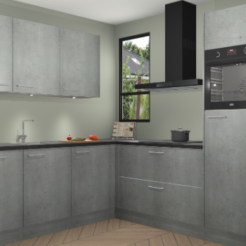 Beton Parelgrijs keuken Johannesburg 107286