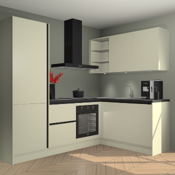 Magnolia greeploze keuken Pilsen 107275