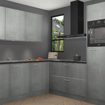 Beton Parelgrijs keuken Johannesburg 107288